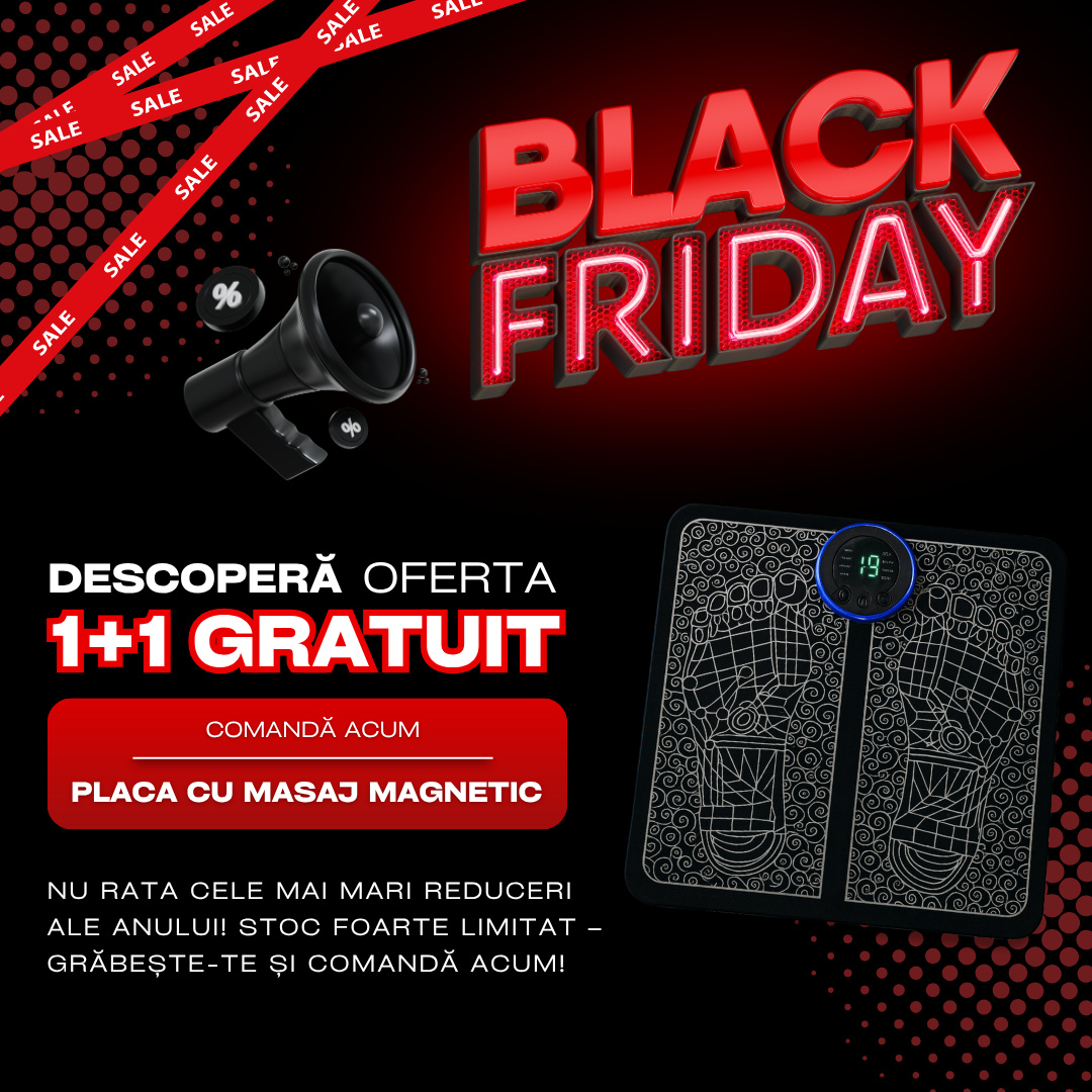 Placa cu Masaj Magnetic - Delfino®