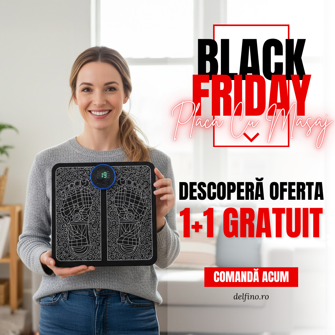 Placa cu Masaj Magnetic - Delfino®