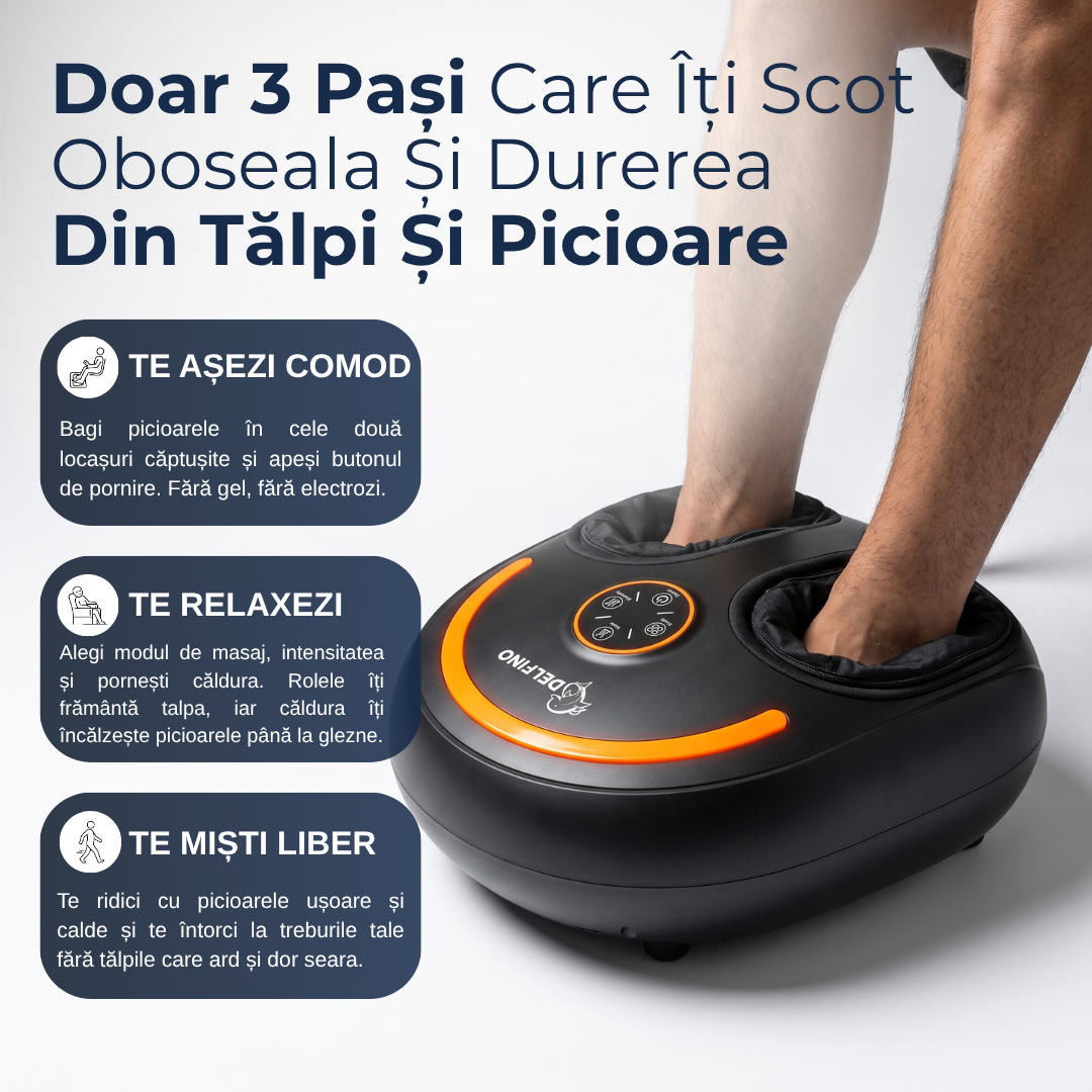 APARAT DE MASAJ TERAPEUTIC PICIOARE