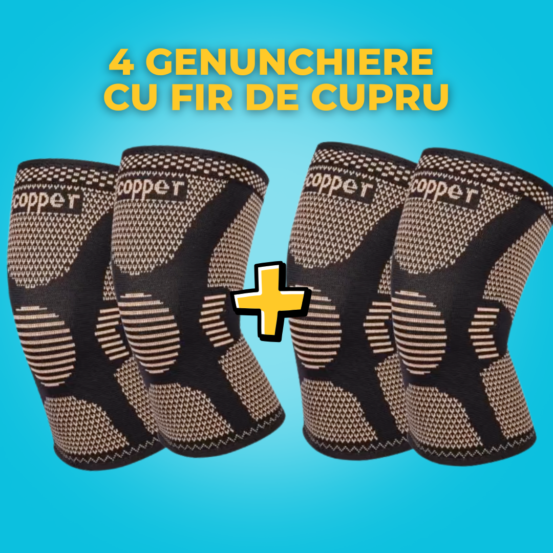 2x Genunchiere Cupru