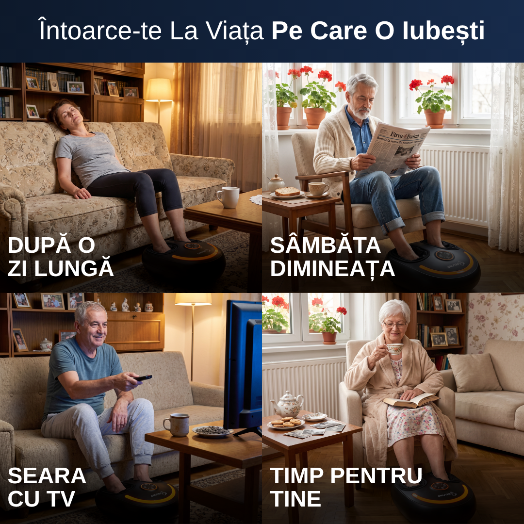 APARAT DE MASAJ TERAPEUTIC PICIOARE