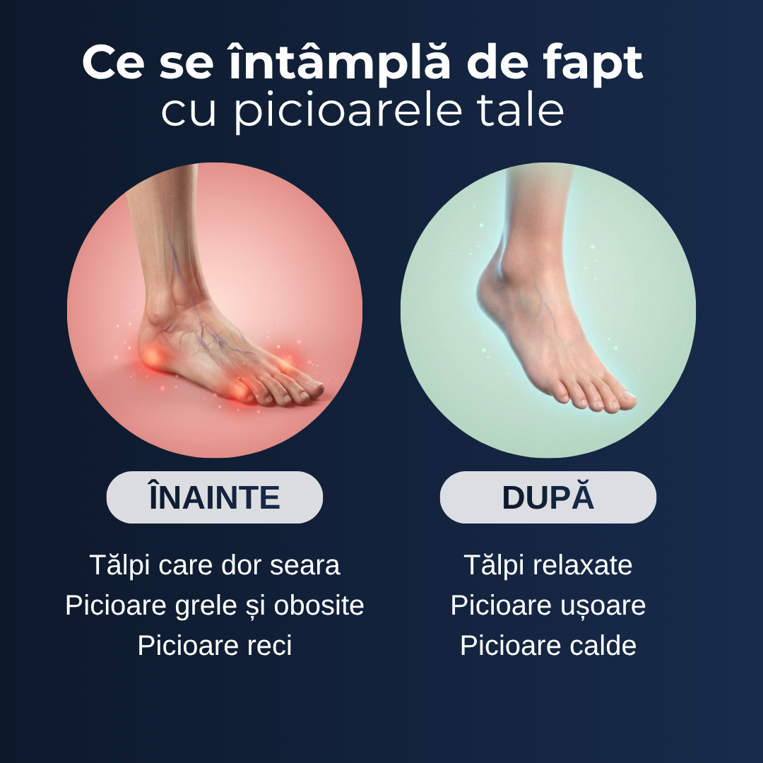 APARAT DE MASAJ TERAPEUTIC PICIOARE
