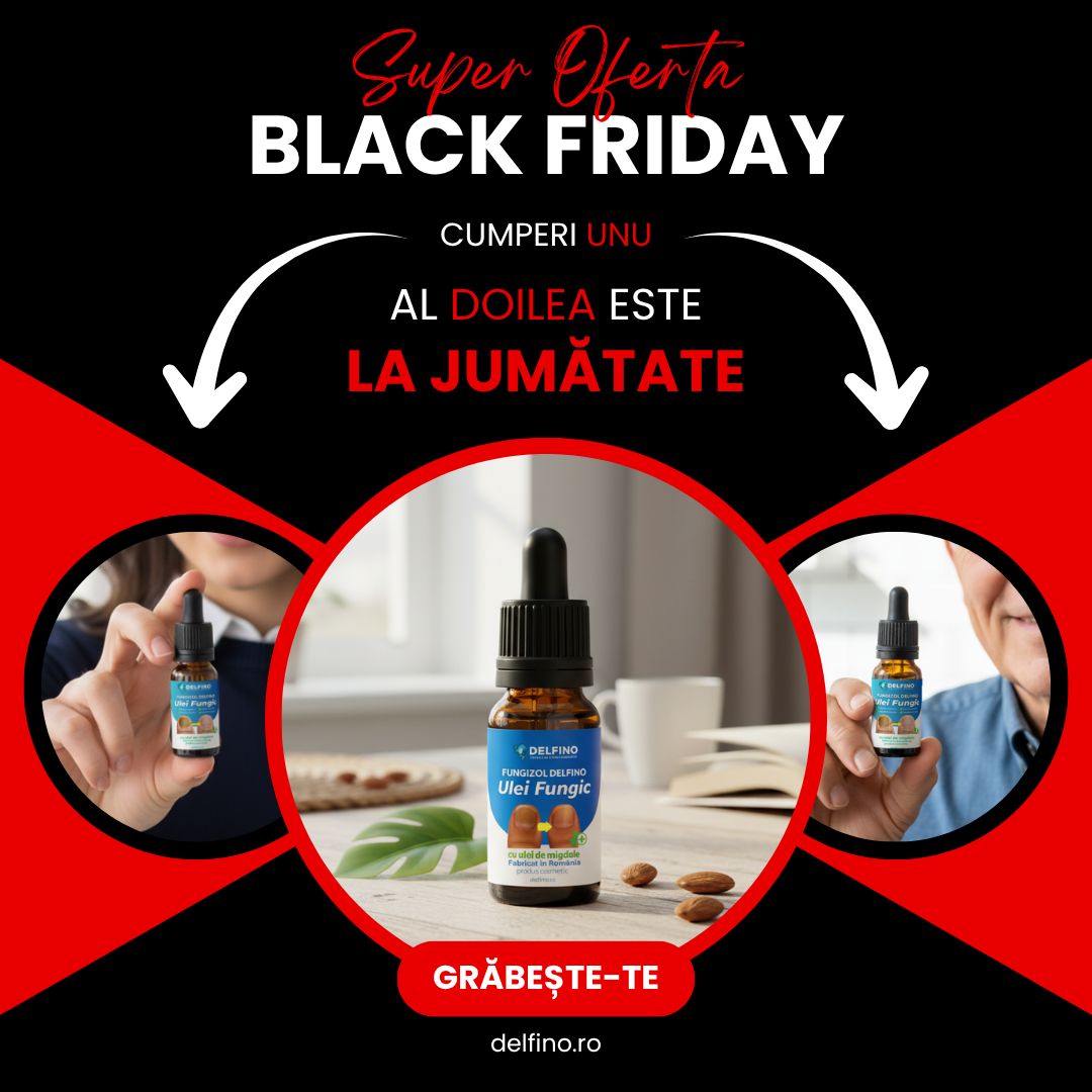 Ulei fungic pentru ciuperca fungica - Delfino®️