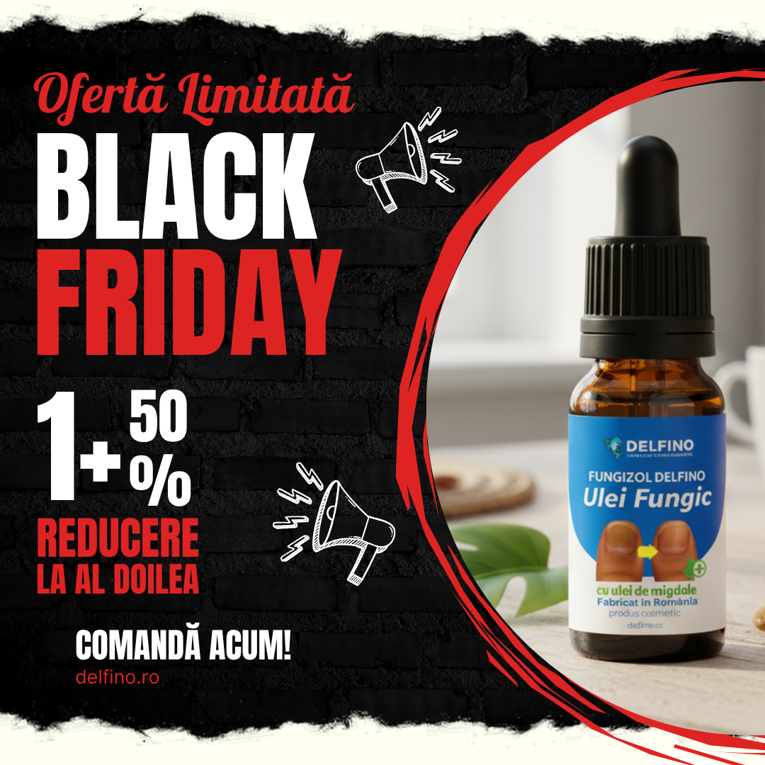 Ulei fungic pentru ciuperca fungica - Delfino®️