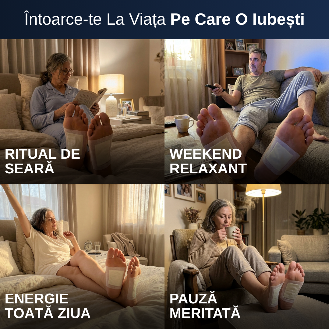 Plasturi Terapeutici de Detoxifiere Defino - 20 bucati