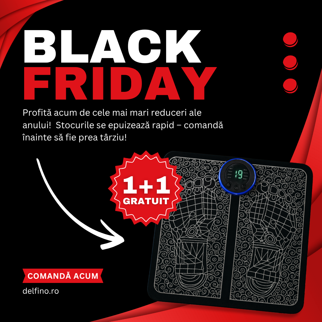 Placa cu Masaj Magnetic - Delfino®