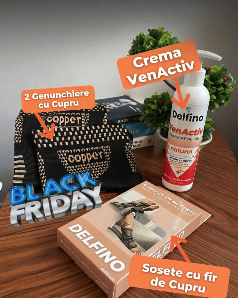 Pachetul pentru Picioare Obosite - Delfino®️