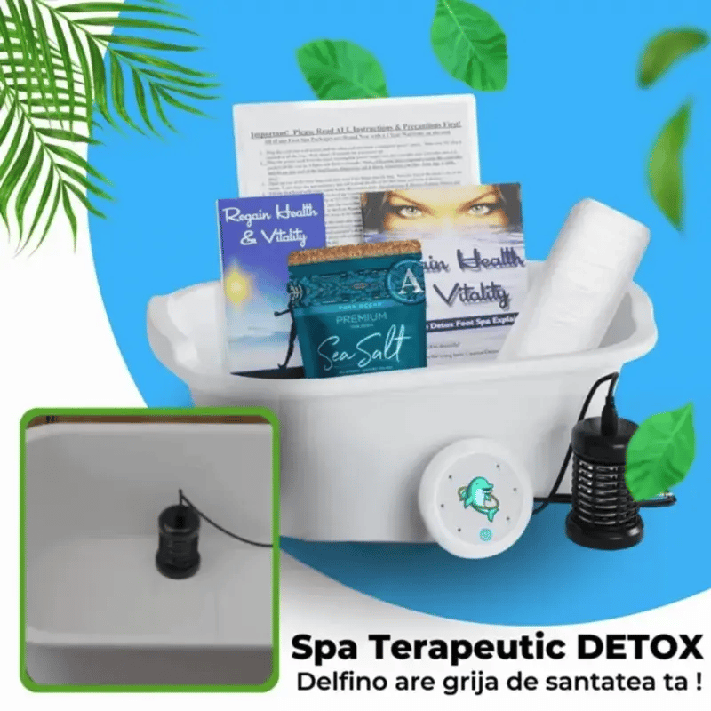 Spa Terapeutic pentru detoxifiere - Delfino®️ Detoxifiere Ionica