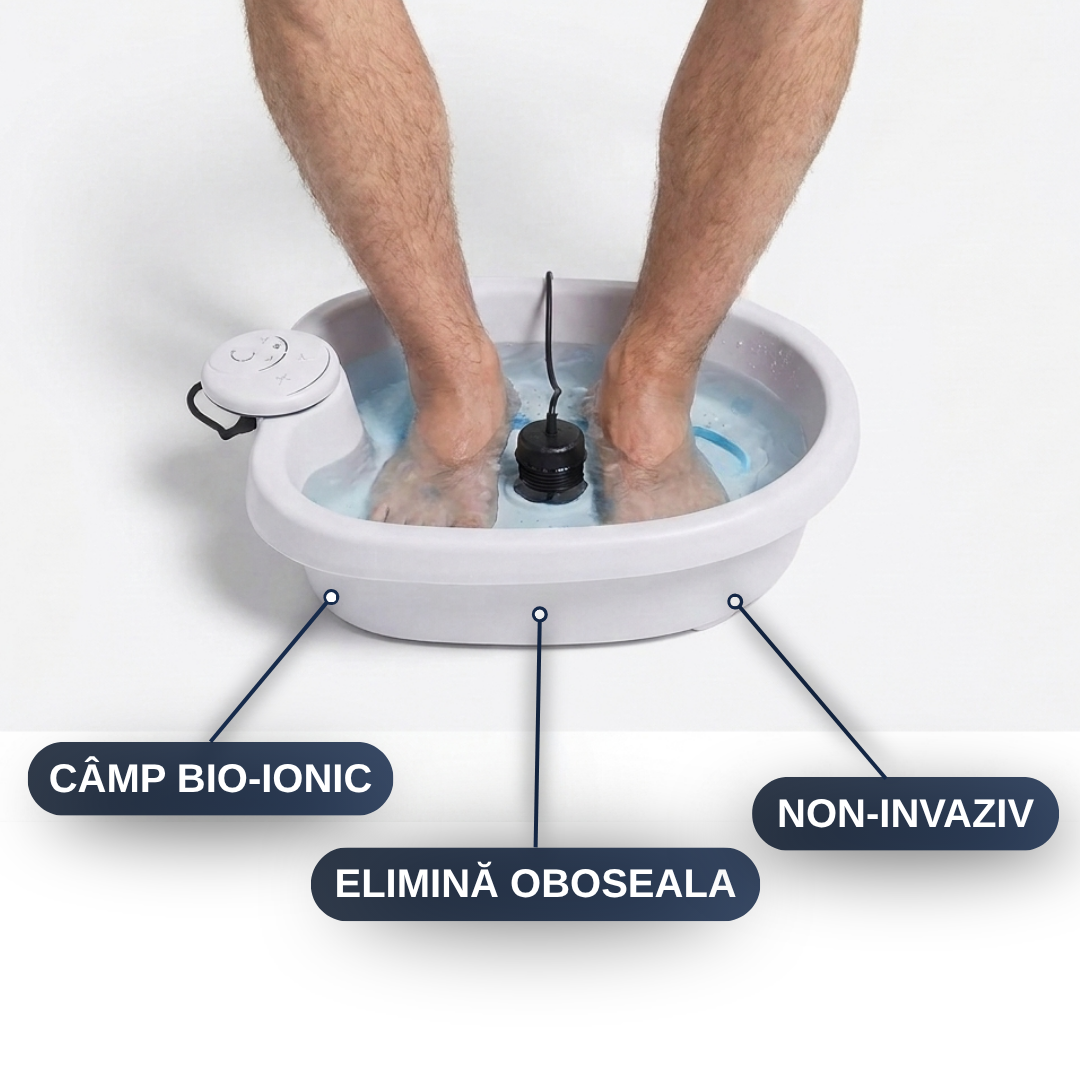 Spa Terapeutic pentru detoxifiere - Delfino®️ Detoxifiere Ionica