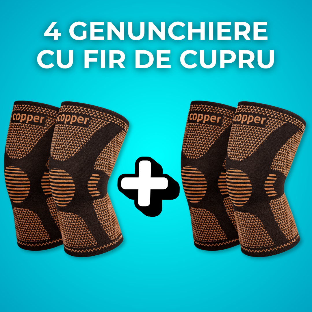 2x Genunchiere Cupru